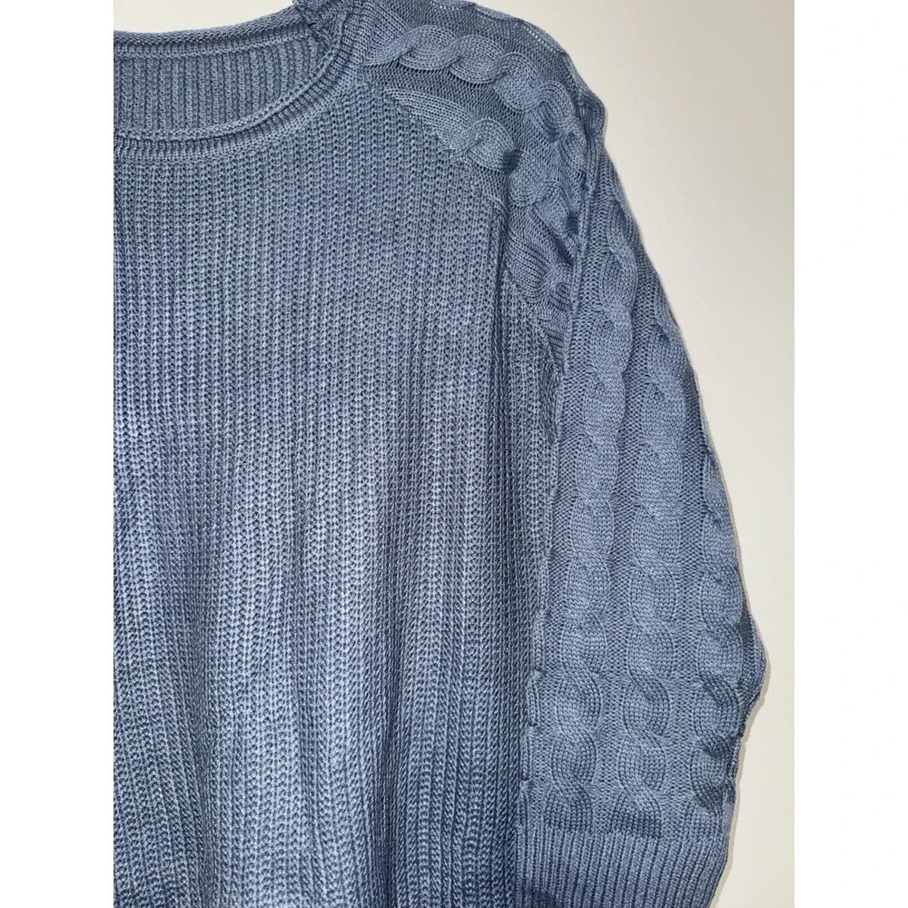 Taoliyuan Mens Pullover Sweater Winter Ribbed Knitted Color Comfort One Size